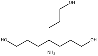 4-アミノ-4-(3-ヒドロキシプロピル)-1,7-ヘプタンジオール 化学構造式