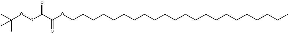 O,O-tert-butyl O-docosyl monoperoxyoxalate Struktur