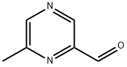 6-メチルピラジン-2-カルボキシアルデヒド 化学構造式