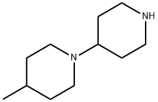 4-メチル-1,4'-ビピペリジン 化学構造式