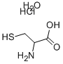 DL-システイン塩酸塩一水和物 化学構造式