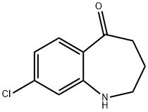 8-CHLORO-1,2,3,4-TETRAHYDRO-BENZO[B]AZEPIN-5-ONE Struktur