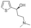 S-(+)-N,N-Dimethyl-3-hydroxy-3-(2-thienyl)-1-propylamide Structure