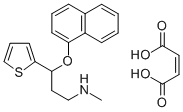 (S)-度洛西汀马来酸盐, 116817-86-8, 结构式