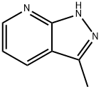 3-メチル-1H-ピラゾロ[3,4-B]ピリジン 化学構造式
