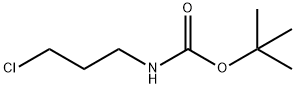 N-BOC-3-CHLOROPROPYLAMINE Structure