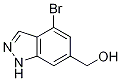 1H-Indazole-6-Methanol,4-broMo-