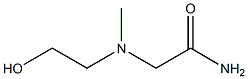 Acetamide, 2-[(2-hydroxyethyl)methylamino]- (9CI)|