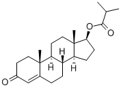 异丁酸睾酮, 1169-49-9, 结构式