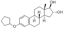 奎雌醇 结构式