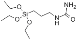 3-UREIDOPROPYLTRIETHOXYSILANE 化学構造式