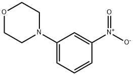 4-(3-ニトロフェニル)モルホリン 化学構造式