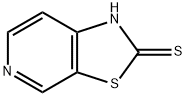 チアゾロ[5,4-C]ピリジン-2-チオール 化学構造式