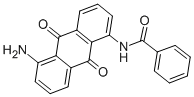 1-AMINO-5-BENZOYLAMINOANTHRAQUINONE Structure