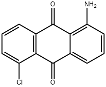 1-Amino-5-chloroanthraquinone Structure