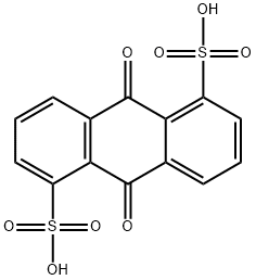 1 5-ANTHRAQUINONEDISULFONIC ACID Struktur