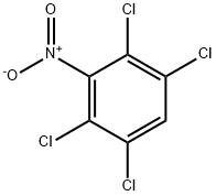 2,3,5,6-テトラクロロニトロベンゼン 化学構造式