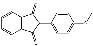 茴茚二酮,117-37-3,结构式