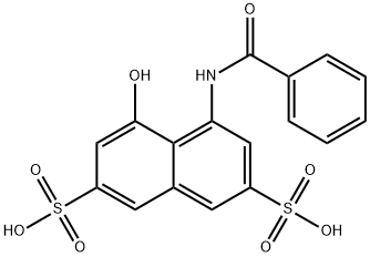N-BENZOYL H ACID Struktur
