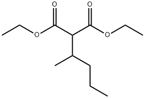 DIETHYL (1-METHYLBUTYL)MALONATE Structure