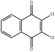 2,3-Dichloro-1,4-naphthoquinone Structure