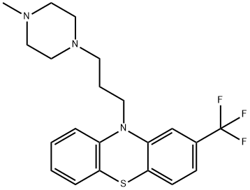 10-(3-(4-Methyl-1-piperazinyl)-propyl)-2-(trifluor-methyl)-10H-phenothiazin