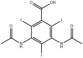 泛影酸 结构式