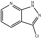 3-CHLORO-1H-PYRAZOLO[3,4-B]PYRIDINE Struktur