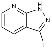 3-Iodo-7-aza-1H-azaindazole Struktur