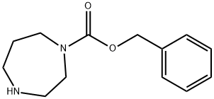 BENZYL 1-HOMOPIPERAZINECARBOXYLATE Structure