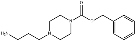 3-(4-Cbz-piperazinyl)propanamine Structure