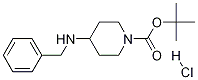 4-BENZYLAMINO-PIPERIDINE-1-CARBOXYLIC ACID TERT-BUTYL ESTER-HCl Structure