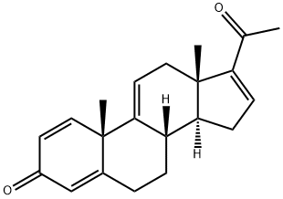 17-Acetyl-10,13-dimethyl-6,7,8,10,12,13,14,15octahydro-cyclopenta[a]phenathren-3  Struktur