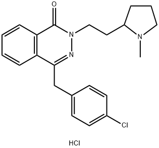 4-(4-CHLOROBENZYL)-2-(2-(1-METHYLPYRROLIDIN-2-YL)ETHYL)PHTHALAZIN-1(2H)-ONE Structure