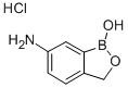 5-氨基-2-羟甲基苯基硼酸盐酸盐,117098-93-8,结构式