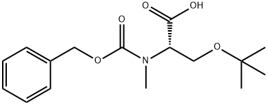 Z-N-ME-SER(TBU)-OH DCHA Structure