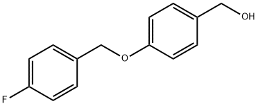 4-(4-FLUOROBENZYLOXY)BENZYL ALCOHOL Struktur