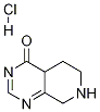 5,6,7,8-Tetrahydropyrido[3,4-d]pyrimidin-4(3H)-one hydrochloride Struktur