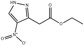 ethyl (4-nitro-1H-pyrazol-3-yl)acetate Structure