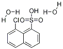 8-Chloronaphthalene-1-sulfonic acid dihydrate, 97% Structure