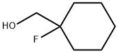 (1-FLUOROCYCLOHEXYL)METHANOL 化学構造式