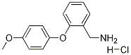 2-(4-METHOXYPHENOXY)BENZYLAMINE HCL Struktur