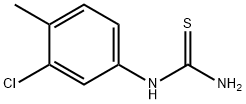 1-(3-CHLORO-4-METHYLPHENYL)-2-THIOUREA Structure