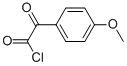 Benzeneacetyl chloride, 4-methoxy-alpha-oxo- (9CI) 结构式