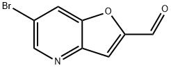 6-Bromofuro[3,2-b]pyridine-2-carbaldehyde Structure