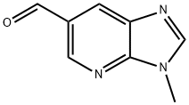 3-Methyl-3H-imidazo[4,5-b]pyridine-6-carbaldehyde Struktur