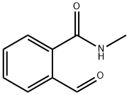 2-ホルミル-N-メチルベンズアミド 化学構造式