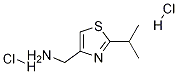 (2-异丙基噻唑-4-基)甲胺二盐酸盐, 1171981-10-4, 结构式