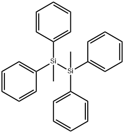 1,2-DIMETHYL-1,1,2,2-TETRAPHENYLDISILANE Structure