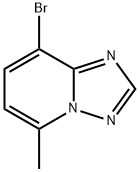 8-BroMo-5-Methyl[1,2,4]-Triazolo[1,5-a]pyridine Struktur